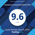 Guest Review Awards 2016 with a rating of 9.6 on Booking.com