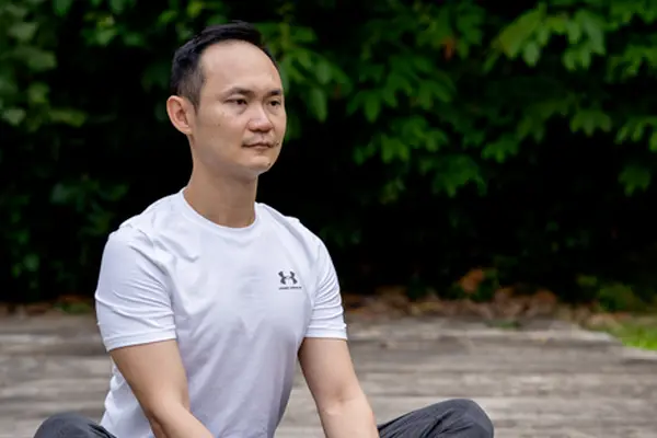 Jensen Ong, retreat leader who hosted at BeingSattvaa Ubud