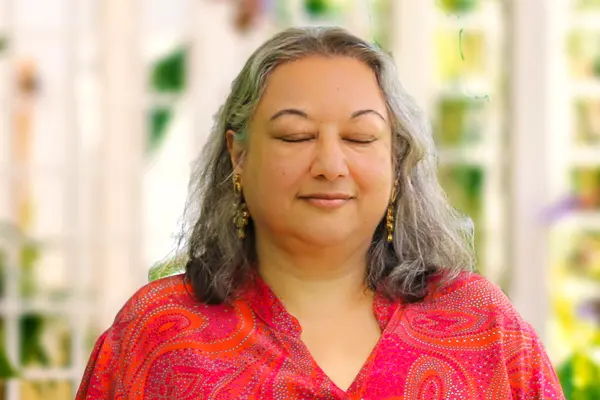 Pamposh Dhar, retreat leader who hosted at BeingSattvaa Ubud